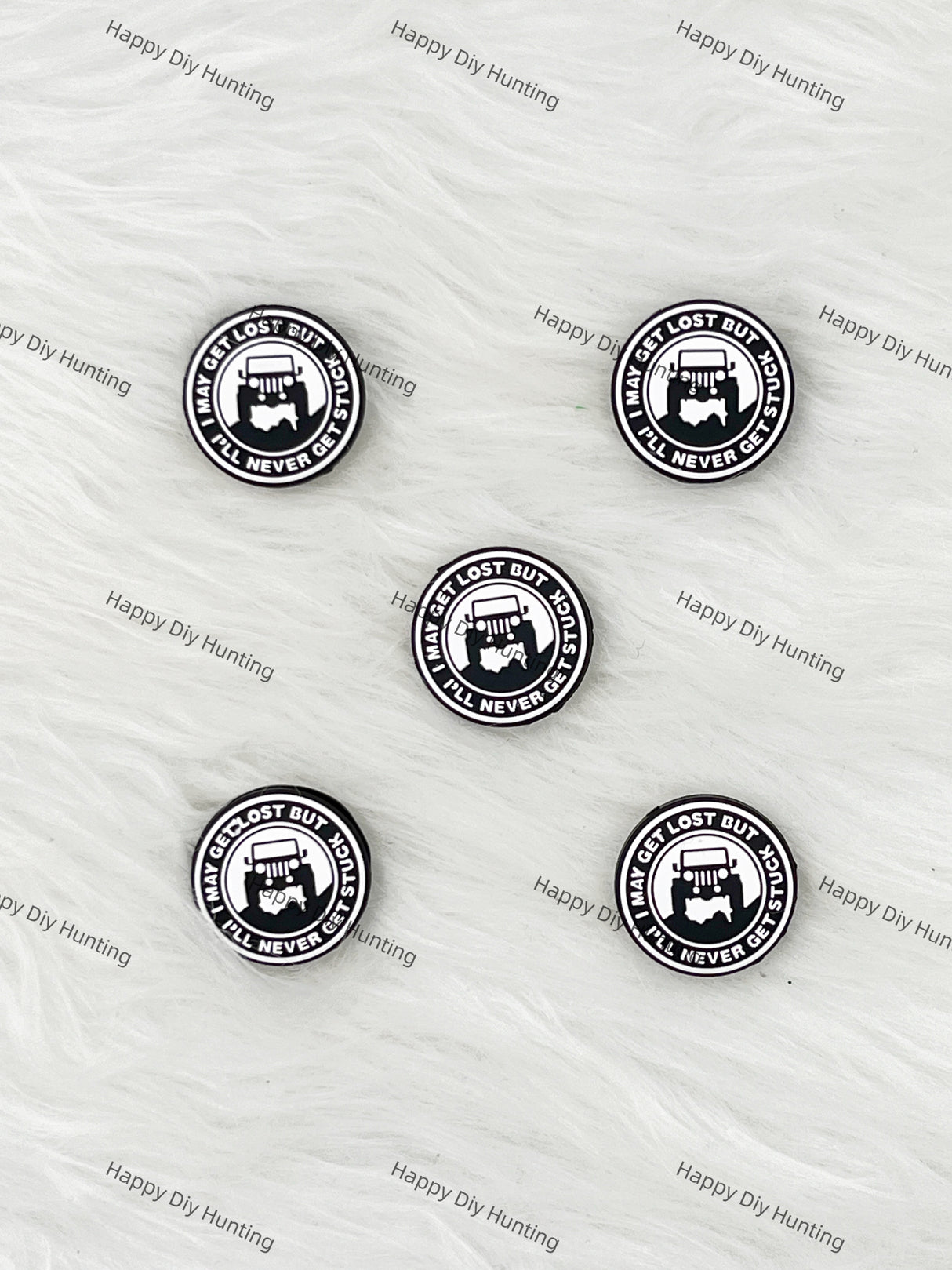 I May Get Lost But I'll Never Get Stuck Silicone Focal Beads Wholesale, silicone focal beads for pens