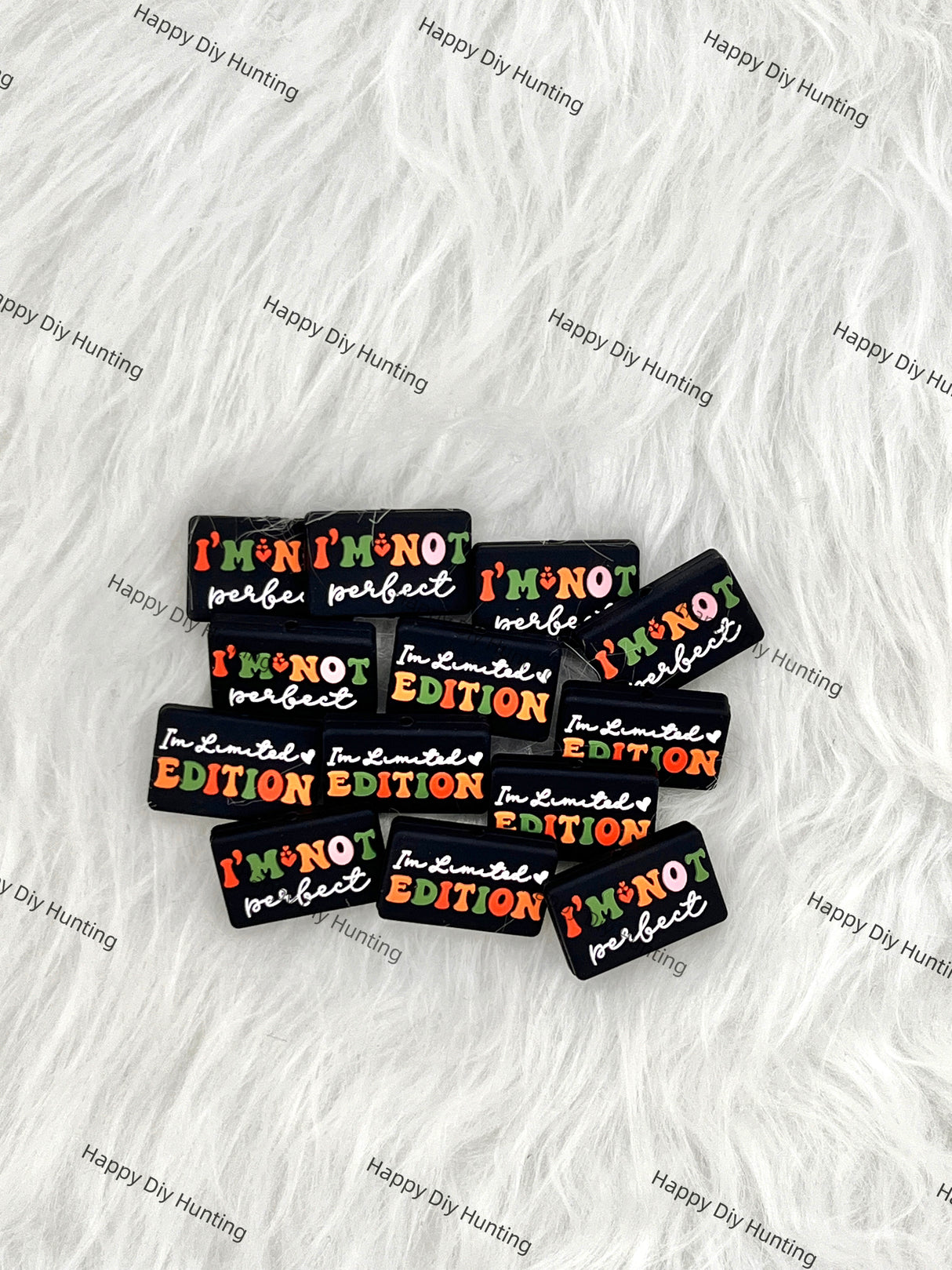 I'm Not Edition Silicone Focal Beads