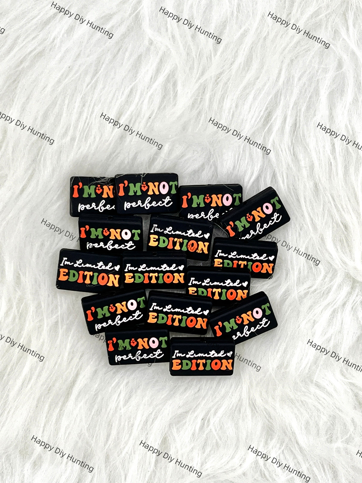 I'm Not Edition Silicone Focal Beads