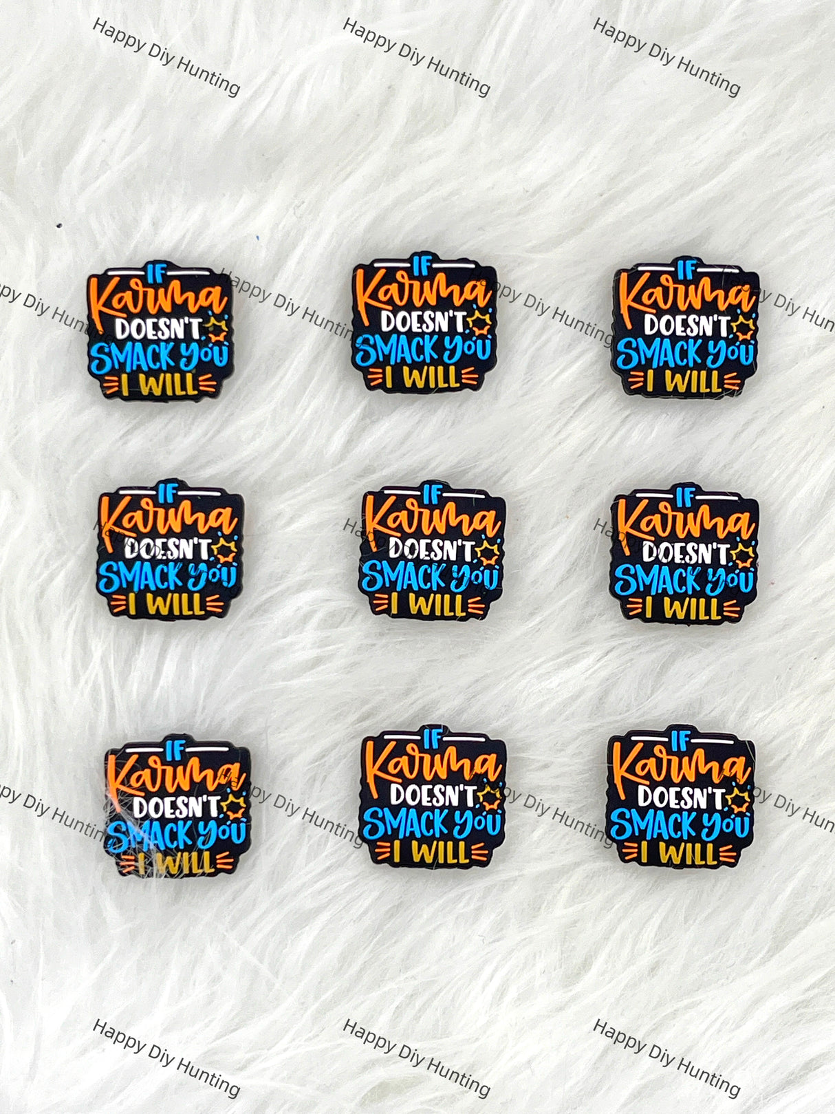 If Karma Doesn't Smack You I Will Silicone Focal Beads Wholesale, silicone focal beads for pens