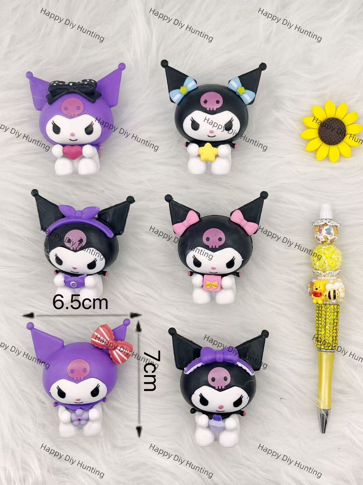 KuKu "Gothic Cuties" Pen Topper(No Hole)