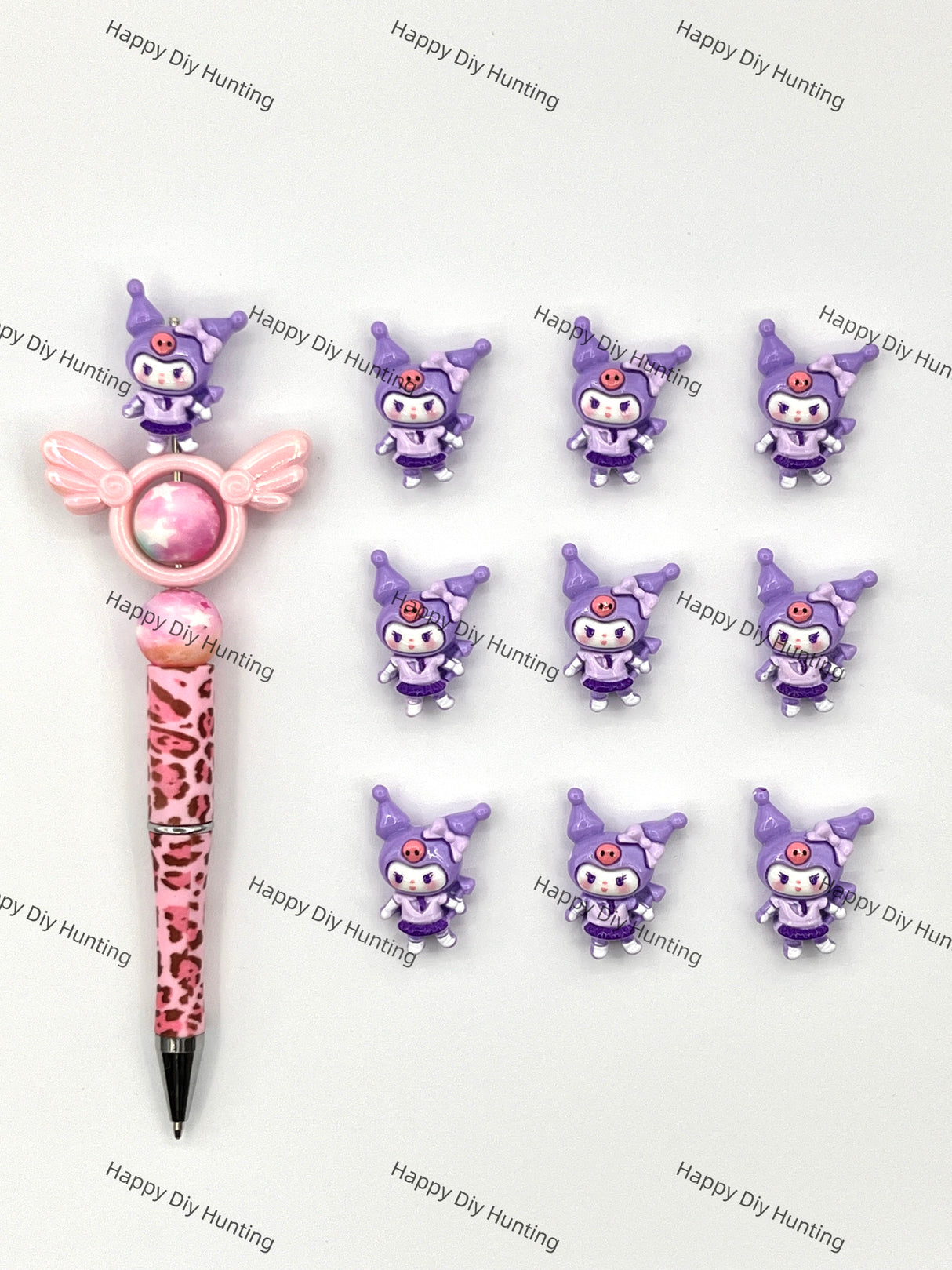 Kuku Acrylic Beads DIY Charms