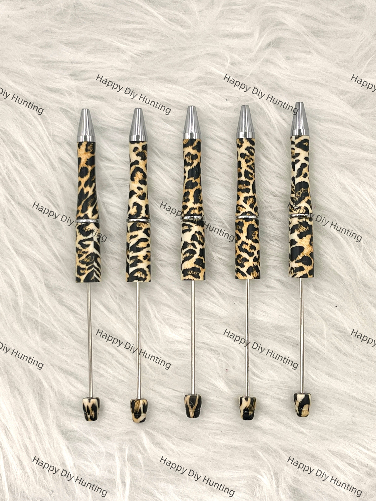 Leopard Print Beadable pens bulk