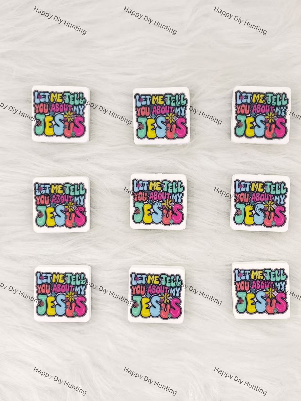 Let Me Tell You About My JesusSilicone Focal Beads Wholesale, silicone focal beads for pens