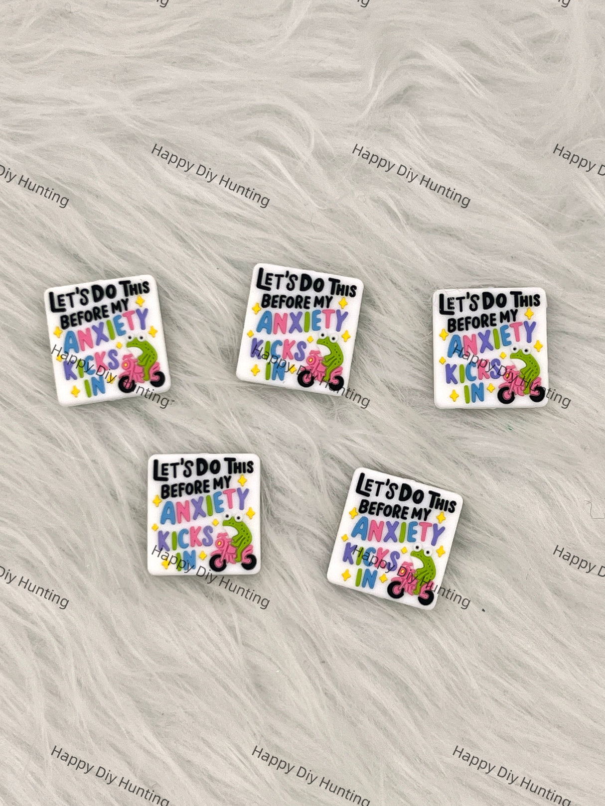 Let's Do This Before My Anxiety Kicks In Silicone Focal Beads Wholesale