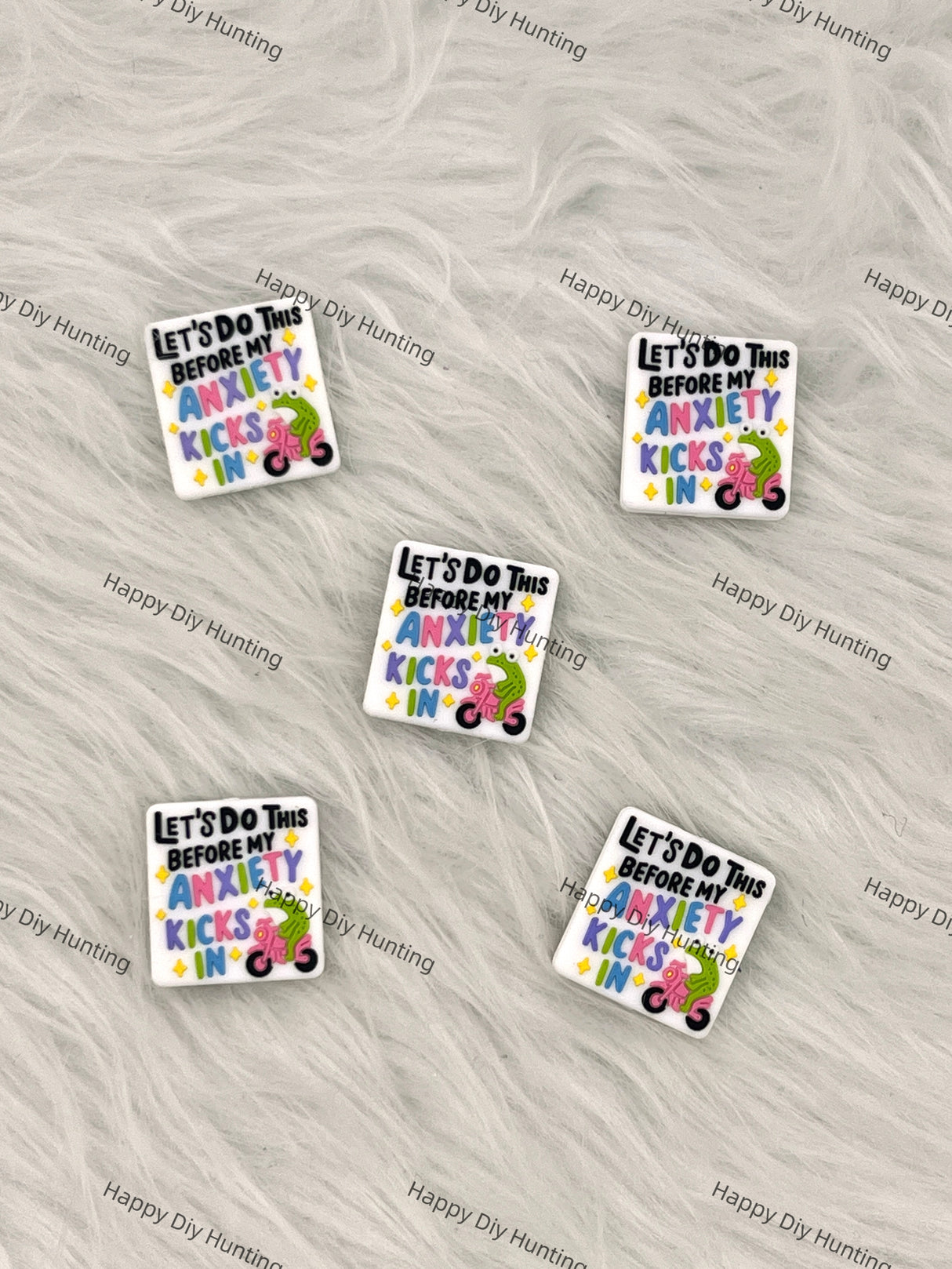 Let's Do This Before My Anxiety Kicks In Silicone Focal Beads Wholesale