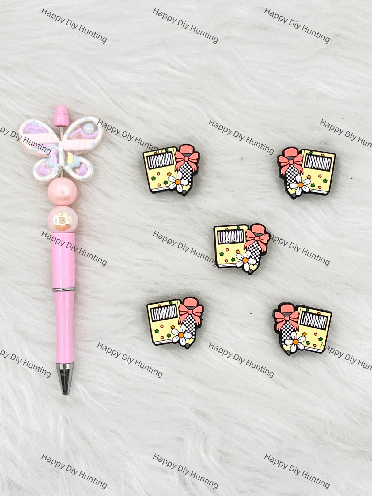 Librarian Silicone Focal Beads Wholesale, silicone focal beads for pens