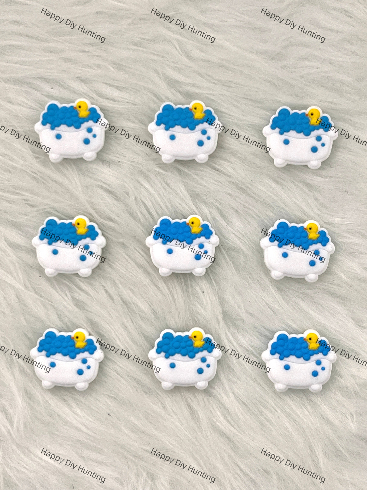 Little Duck In The Bathtub Silicone Focal Beads Wholesale, silicone focal beads for pens