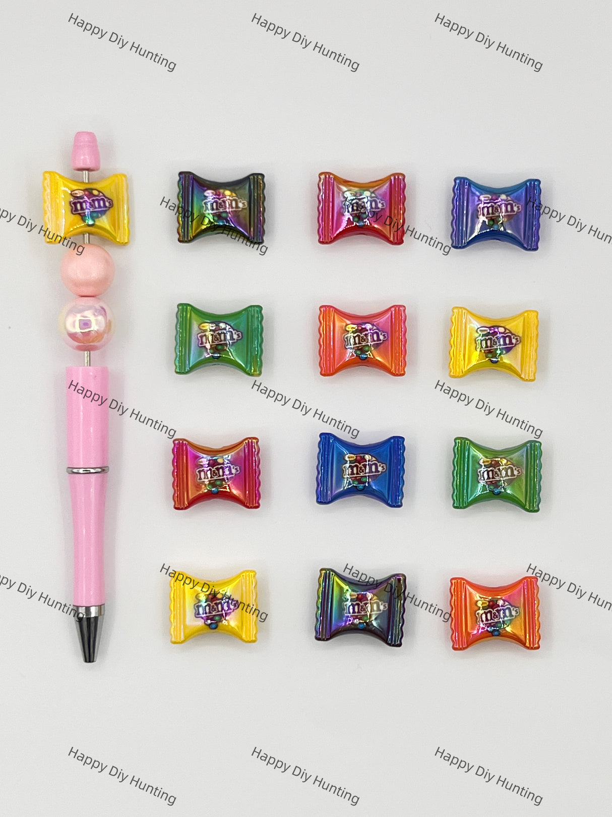 MM Chocolatte Acrylic Beads