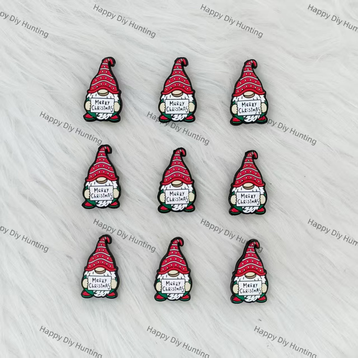 Merry Christmas Silicone Focal Beads Wholesale, silicone focal beads for pens