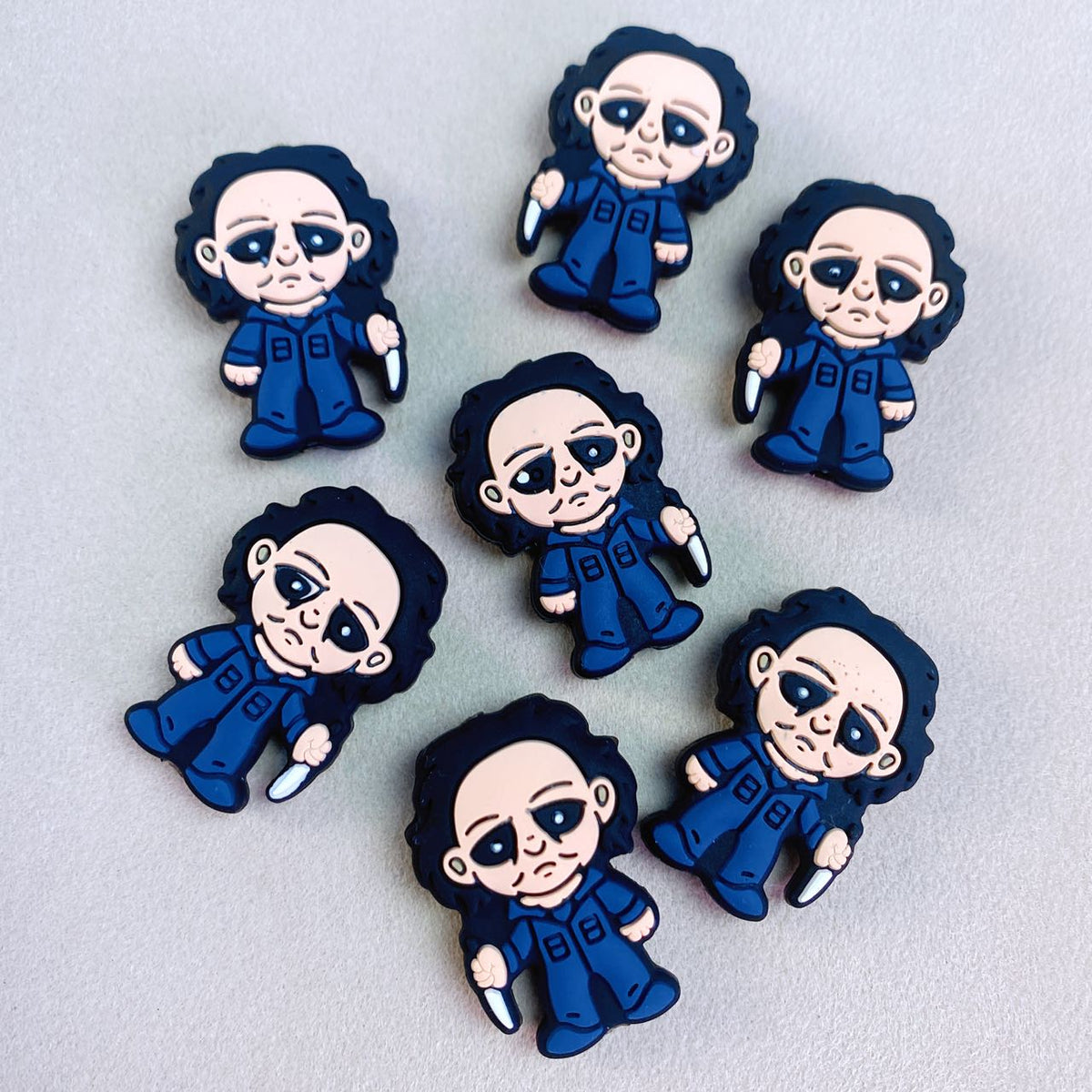 Michael myers Silicone Focal Beads DIY beadable pen