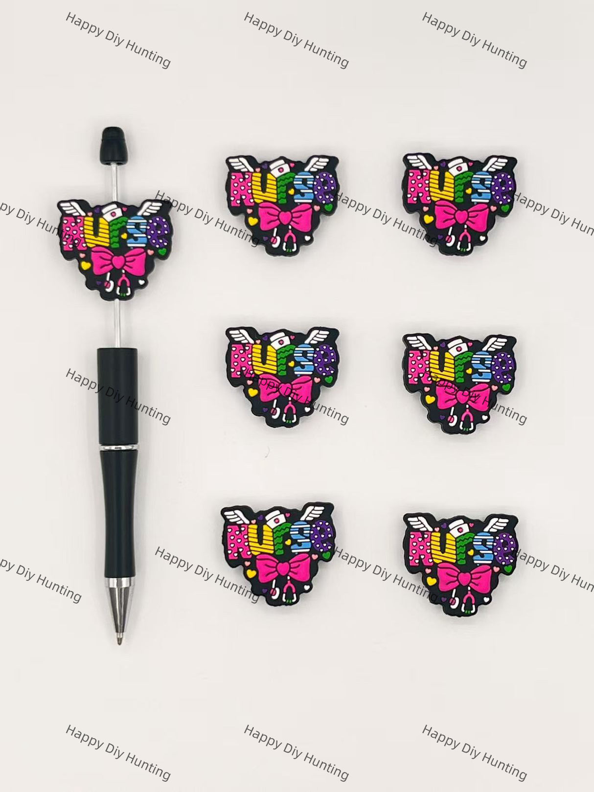 Nurse Silicone Focal Beads Wholesale, silicone focal beads for pens