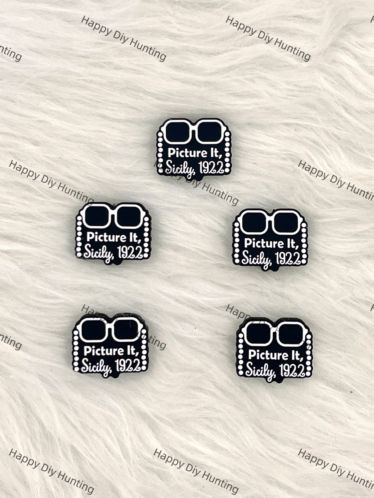 Picture It, Sicily, 1922 Silicone Focal Bead