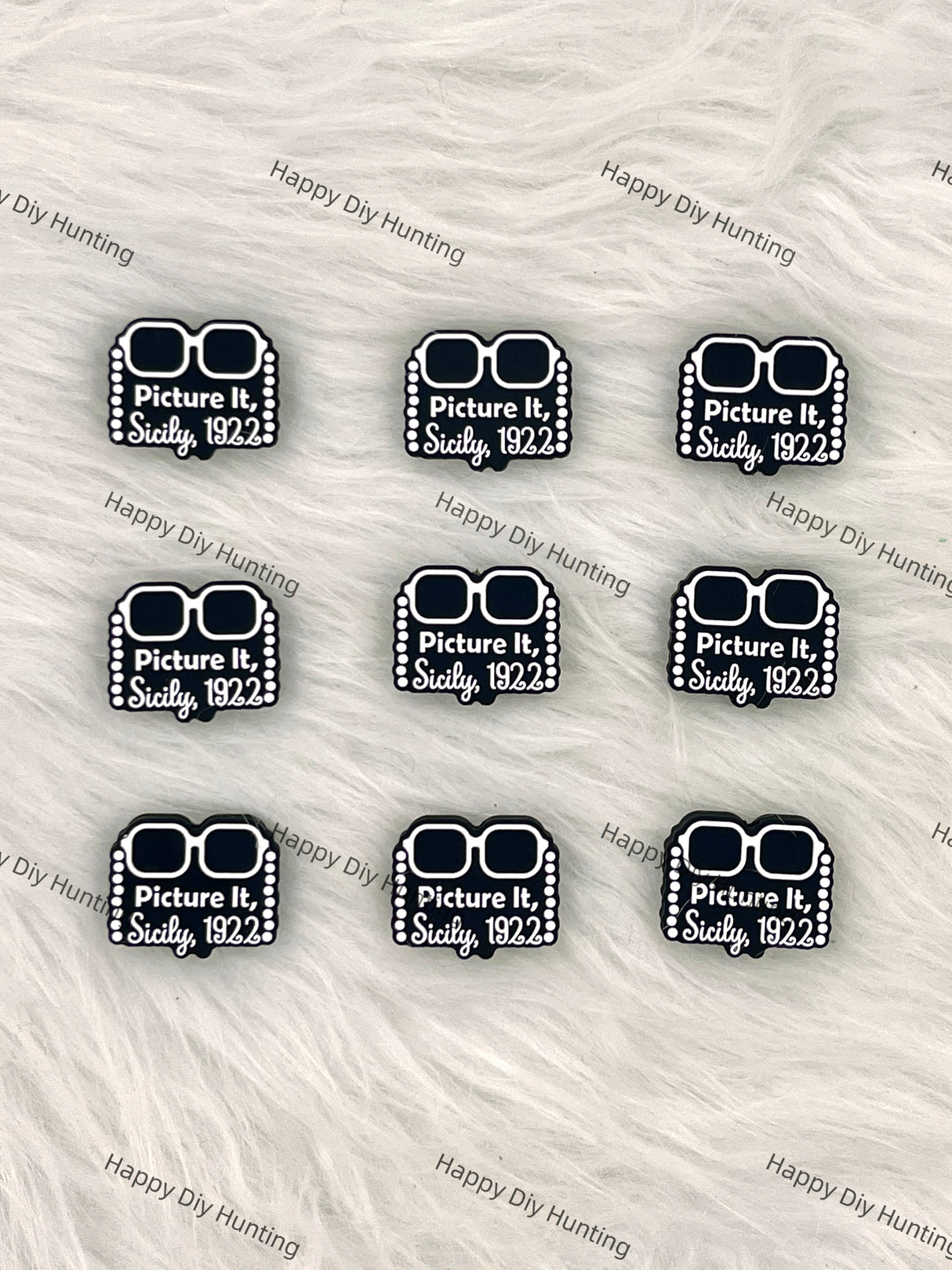 Picture It, Sicily, 1922 Silicone Focal Bead