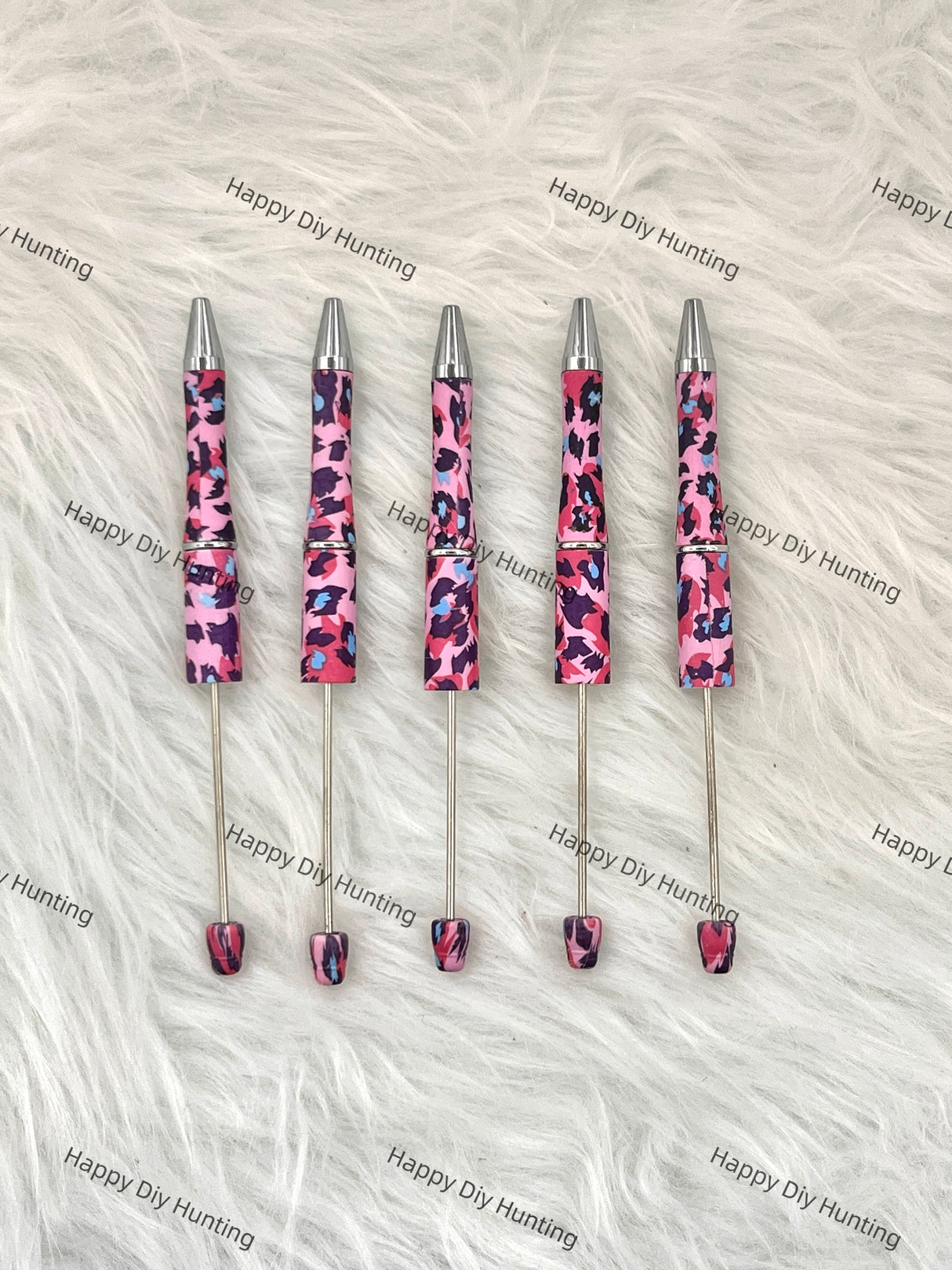 Pink Beadable pens bulk