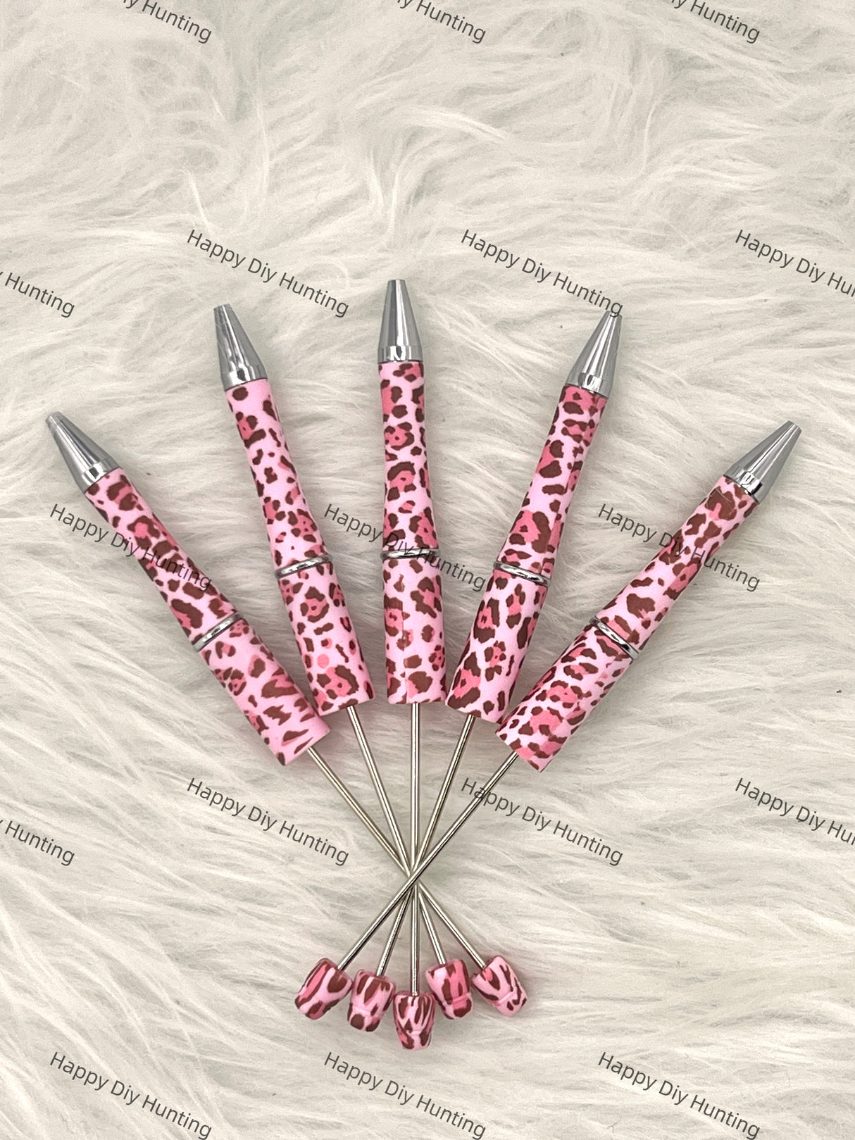 Pink Spot Beadable pens bulk