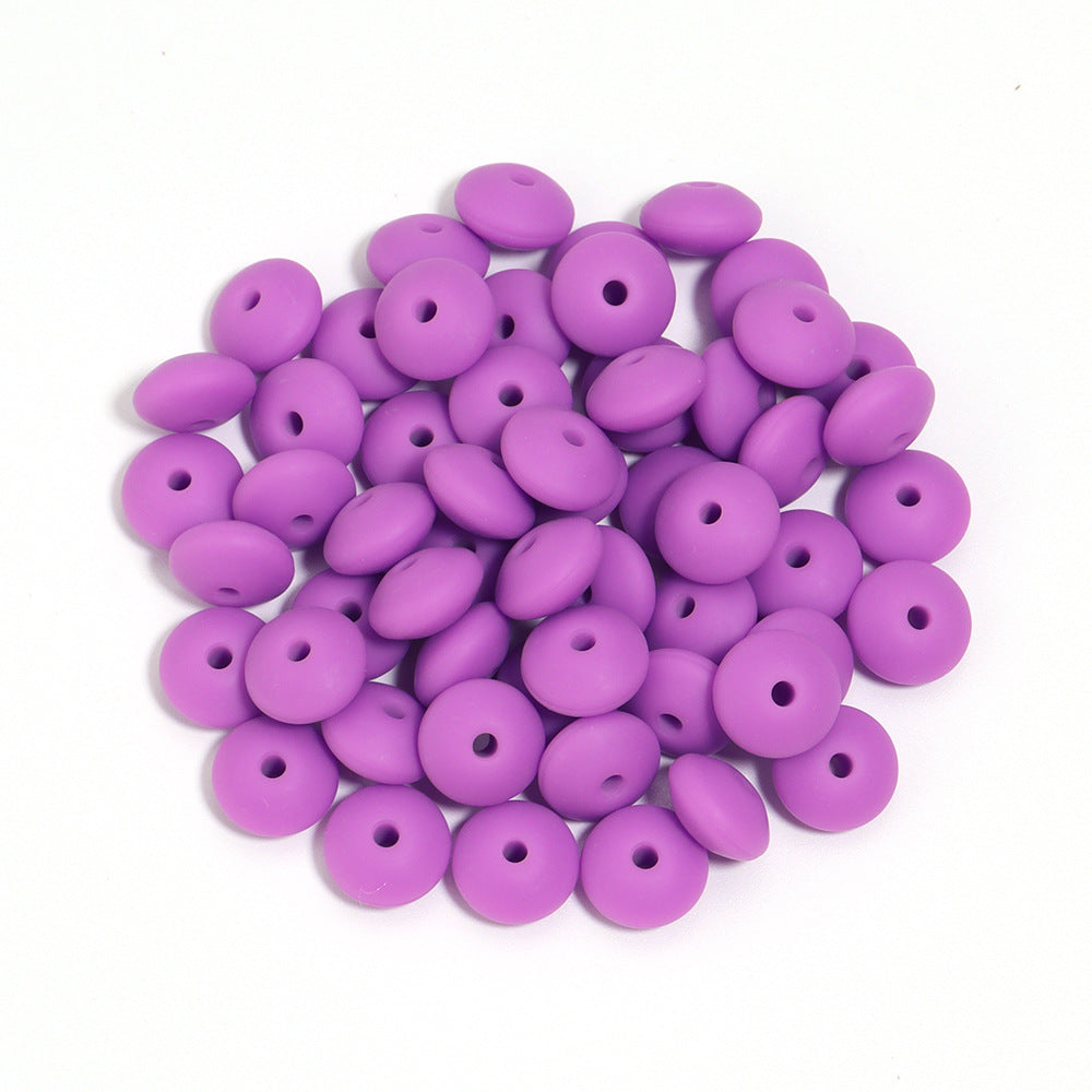 12mm Silicone Spacer Beads
