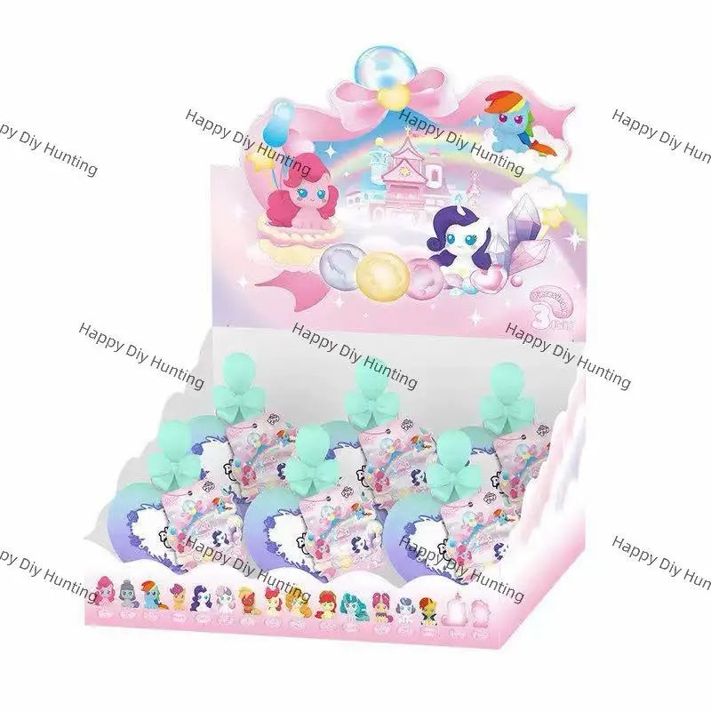 Rainbow Pony Character Pen Topper for Cute Stationery & Beadable Pen Craft Decor