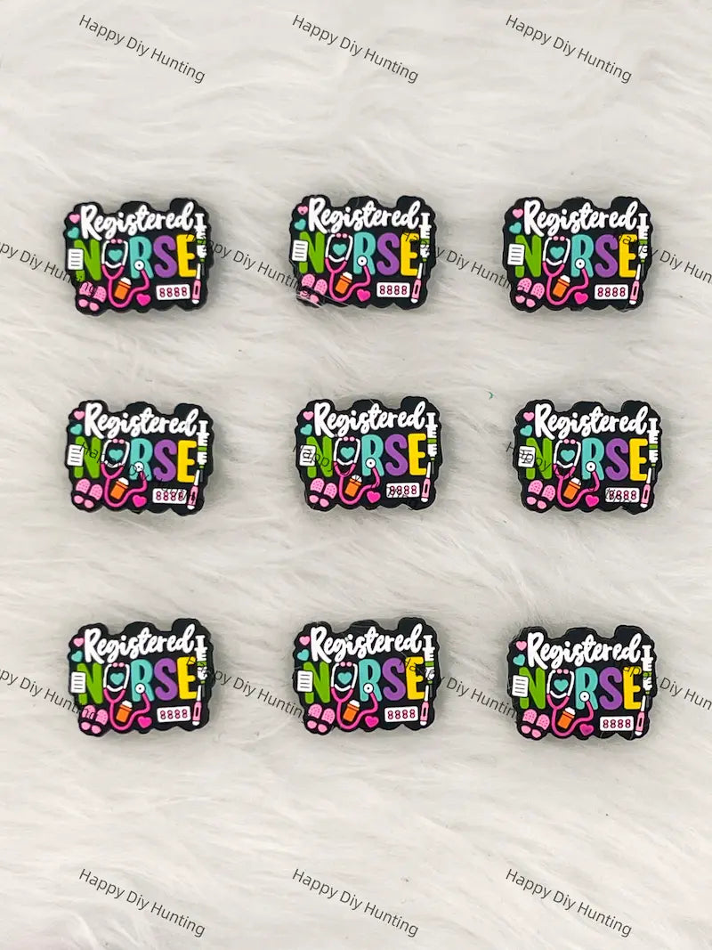 Registered Nurse Silicone Focal Beads Wholesale for Pen DIY