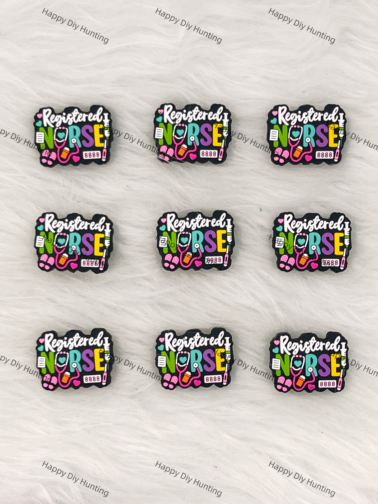 Registered Nurse Silicone Focal Beads Wholesale, silicone focal beads for pens