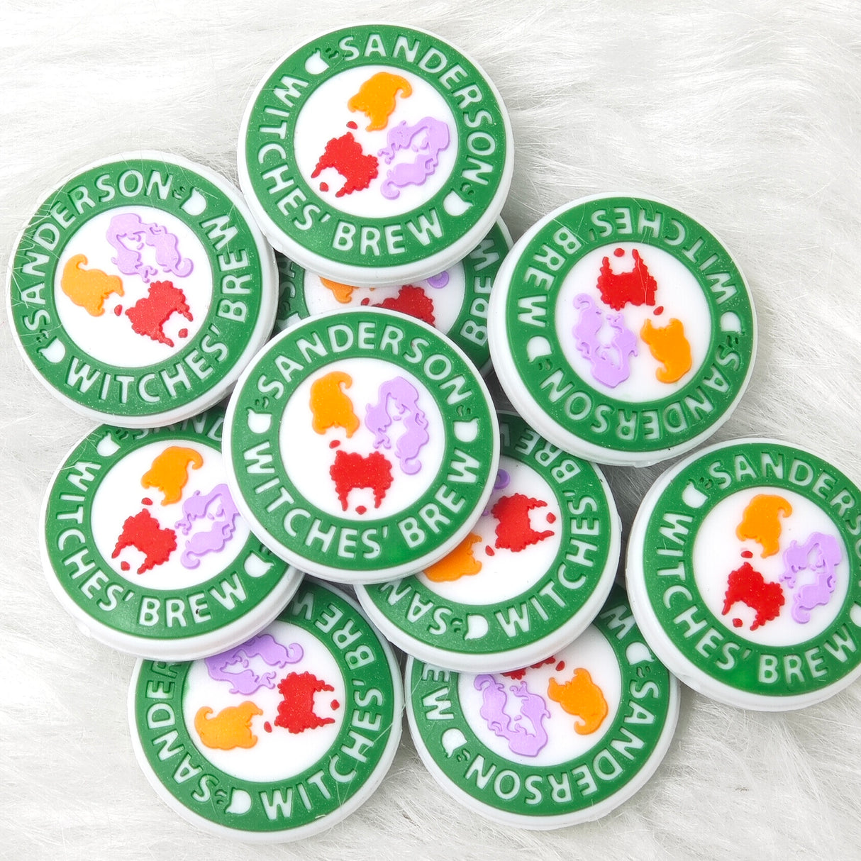 Sanderson witches' brew Silicone Focal Beads