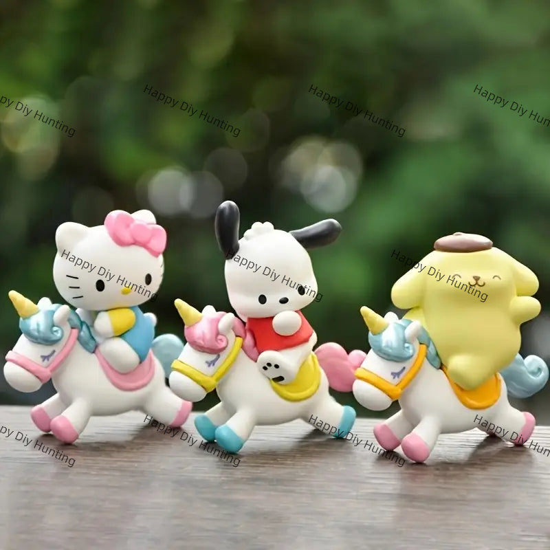 Sansan Family HK Series With Cute Unicorn Pen Topper(No Hole)