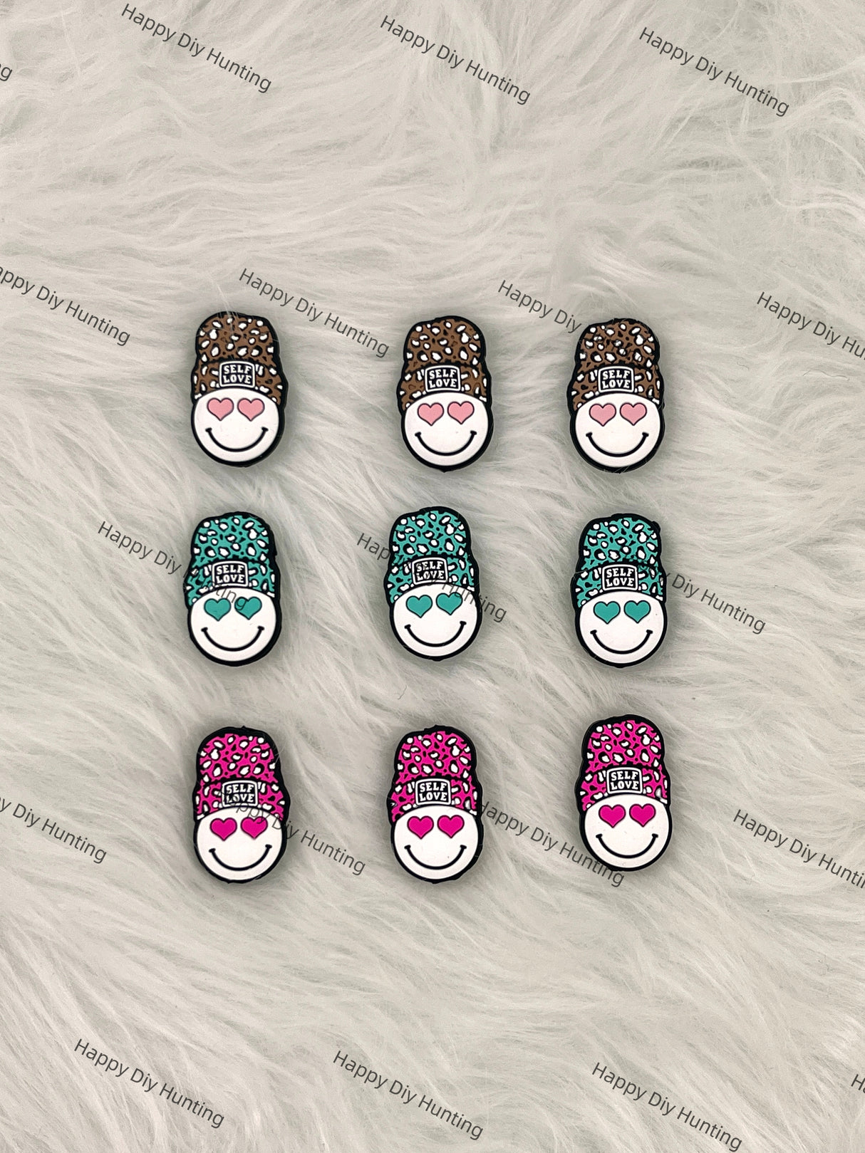 Self Love Saying Silicone Focal Beads Wholesale