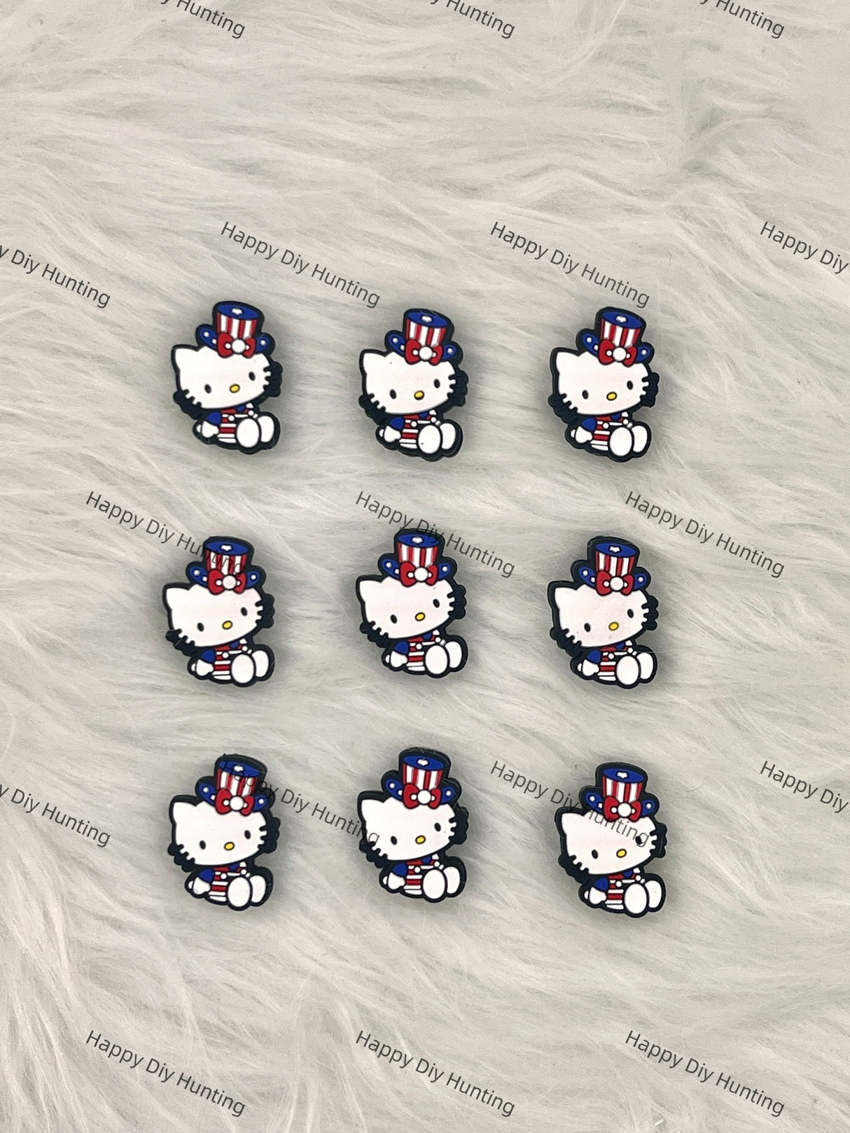 Sitting Kitty Cat Silicone Focal Bead