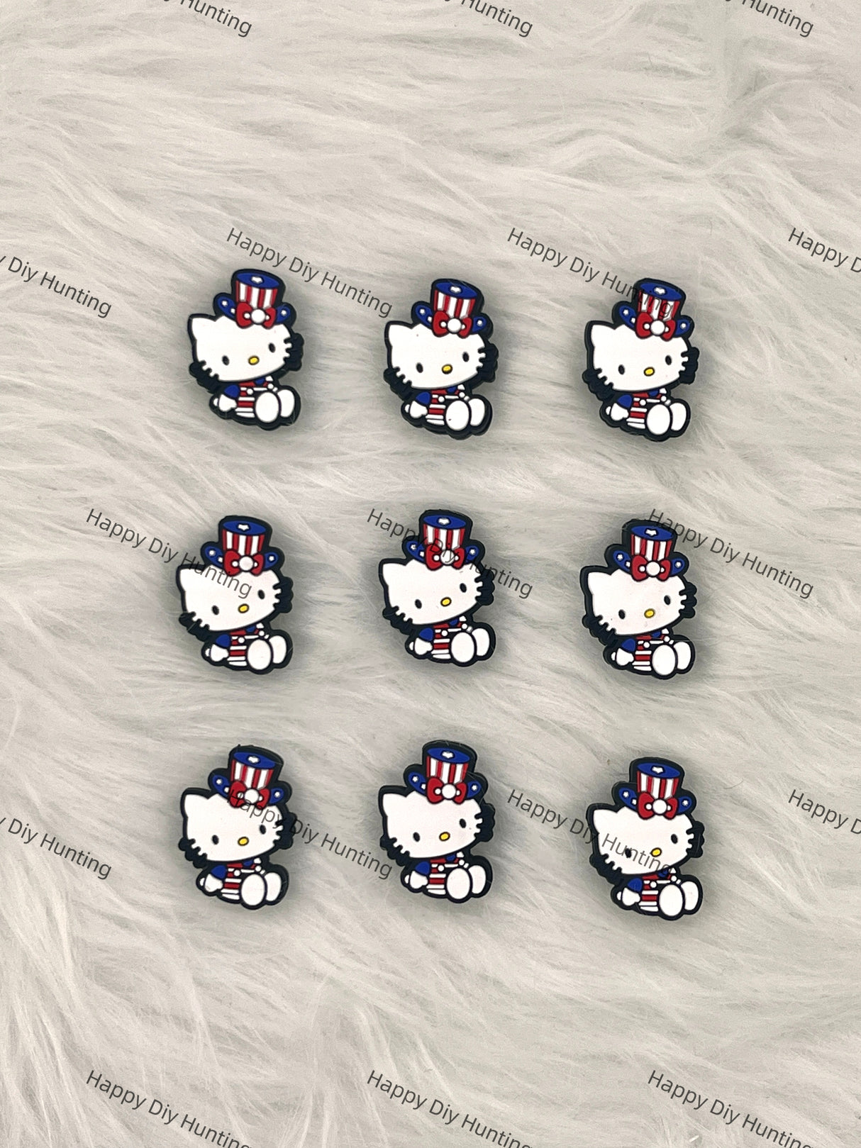 Sitting Kitty Cat Silicone Focal Bead