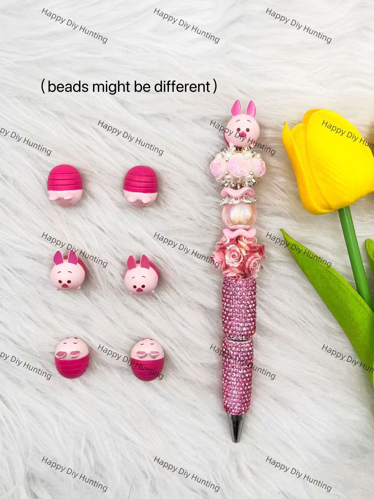 Small Piglet Tsumtsum(No Hole)