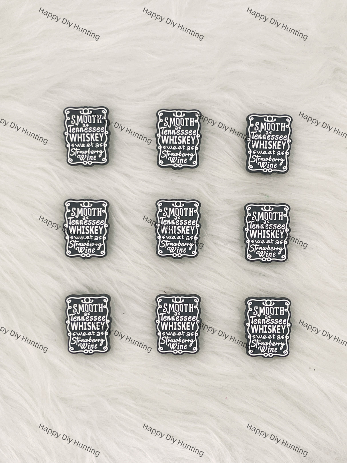 Smooth Tennessee Whiskey Sweet As Strawberry Wine Silicone Focal Beads Wholesale, silicone focal beads for pens