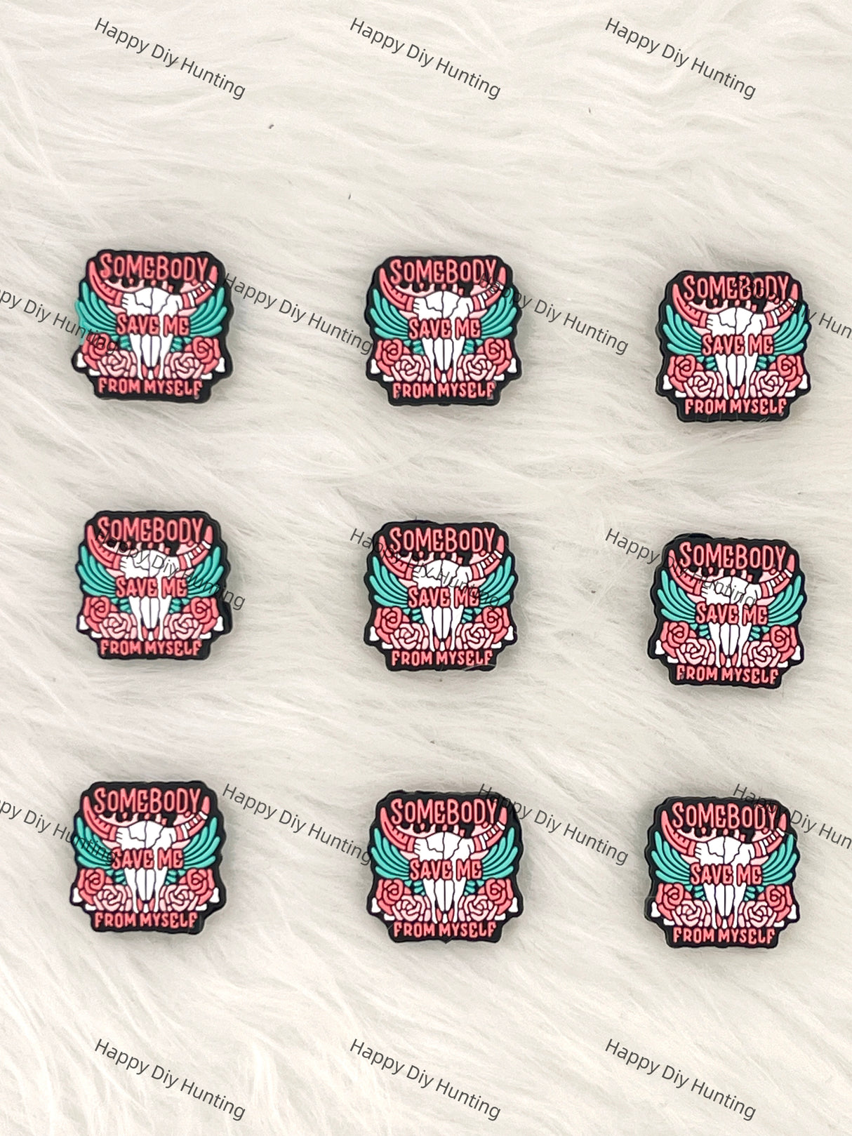 Somebody Save Me From Myself Silicone Focal Beads Wholesale, silicone focal beads for pens