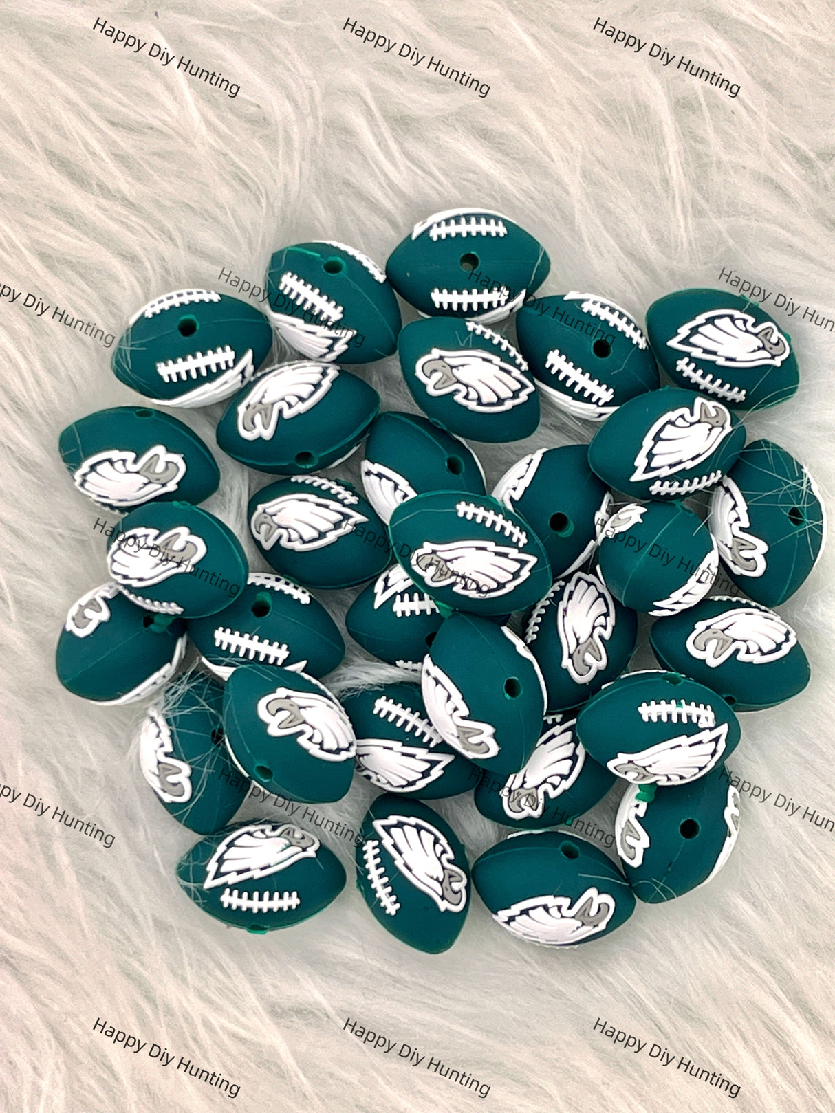 Sports Team Silicone Focal Beads Wholesale, silicone focal beads for pens