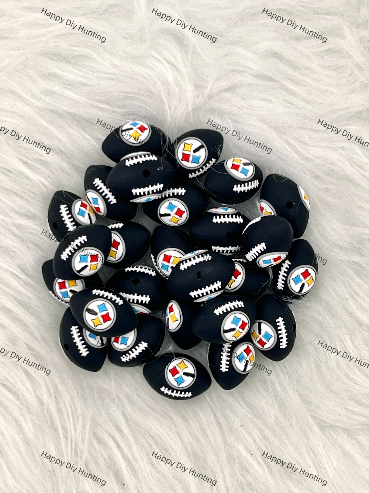 Sports Team Silicone Focal Beads Wholesale, silicone focal beads for pens