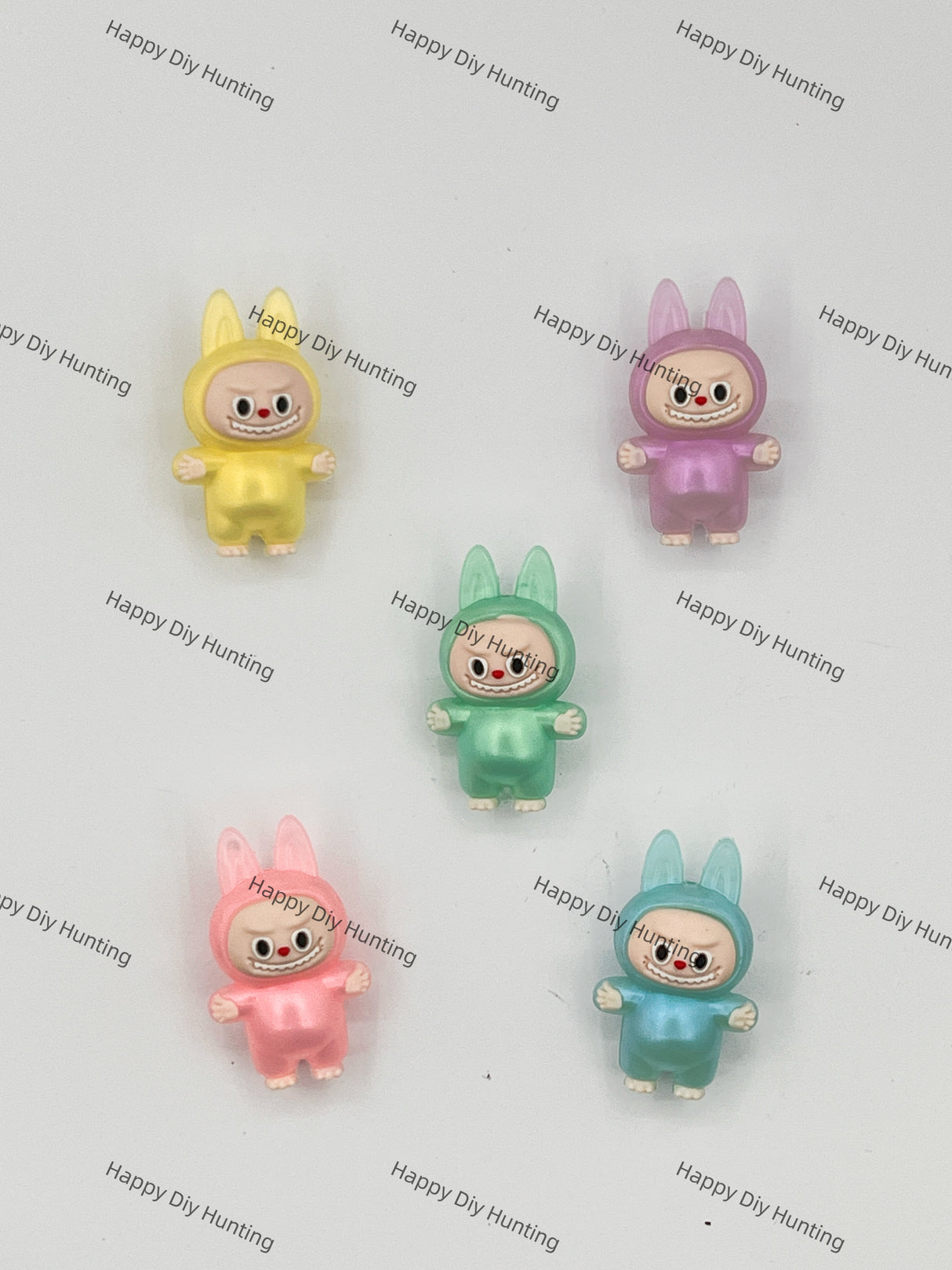 Standing Labubu Silicone Focal Beads Wholesale, silicone focal beads for pens