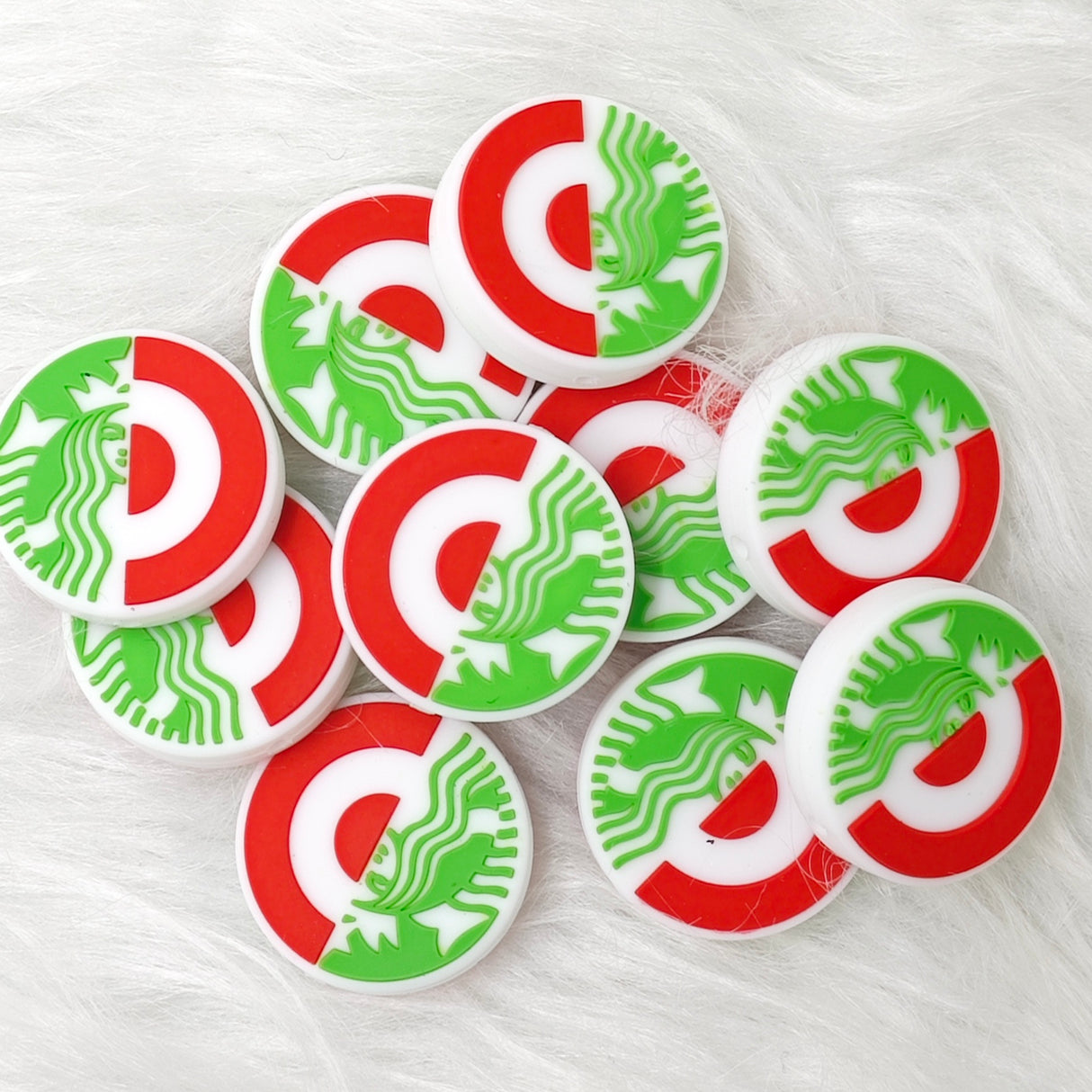 Starbuck coffee Silicone Focal Beads