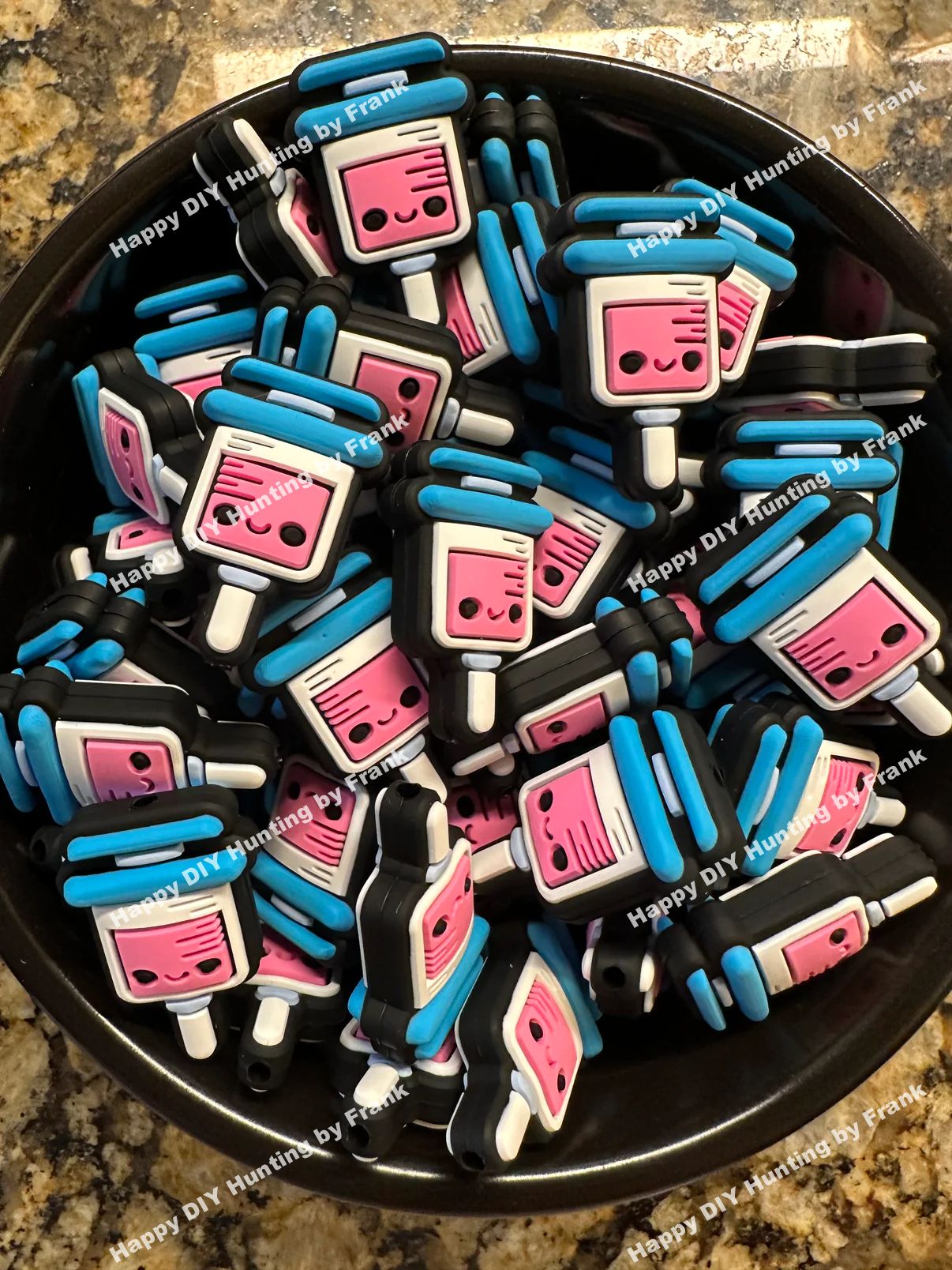 Syringe silicone focal beads wholesale