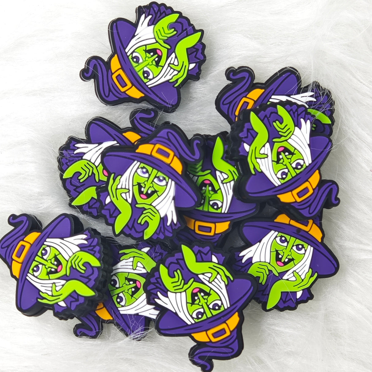 The Smurfs Silicone Focal Beads Wholesale, character Focal Beads