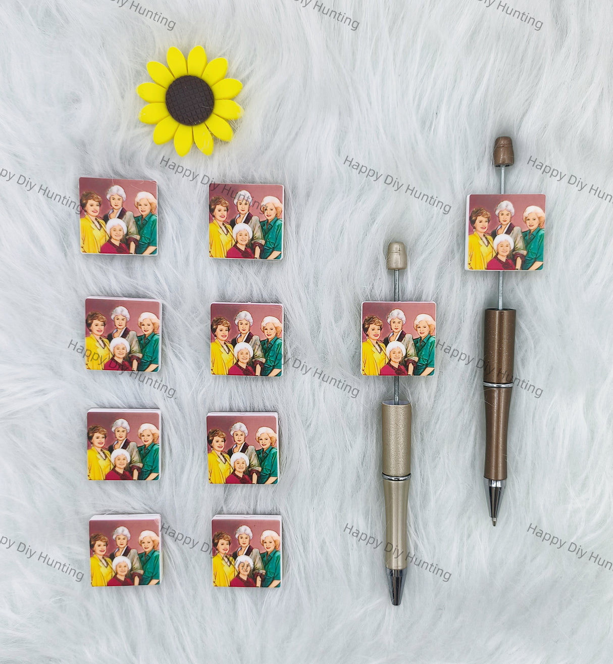 The colorful skulls Silicone Focal Beads Wholesale, silicone focal beads for pens