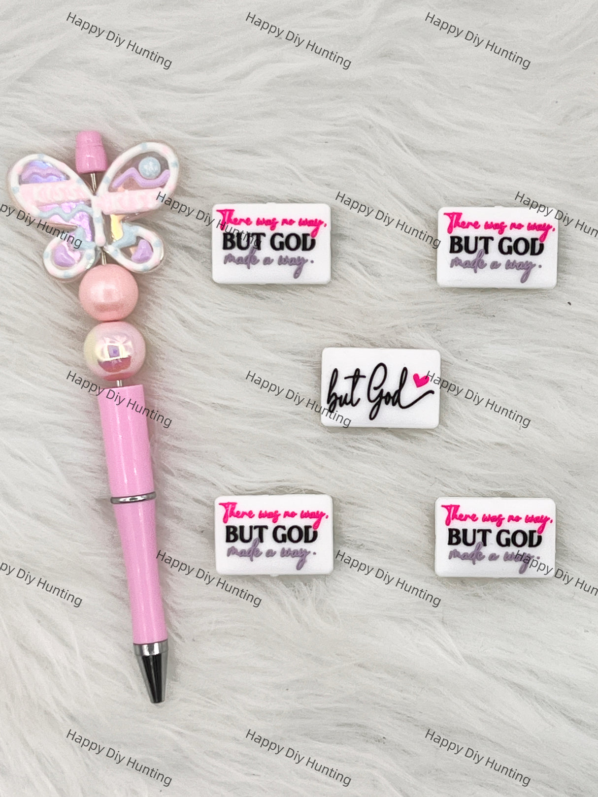 There Was No Way, But God Made A Way Silicone Focal Beads Wholesale, silicone focal beads for pens