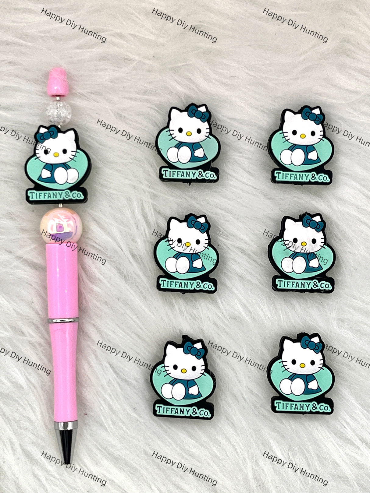 Tiffany&Co. Silicone Focal Beads Wholesale, silicone focal beads for pens