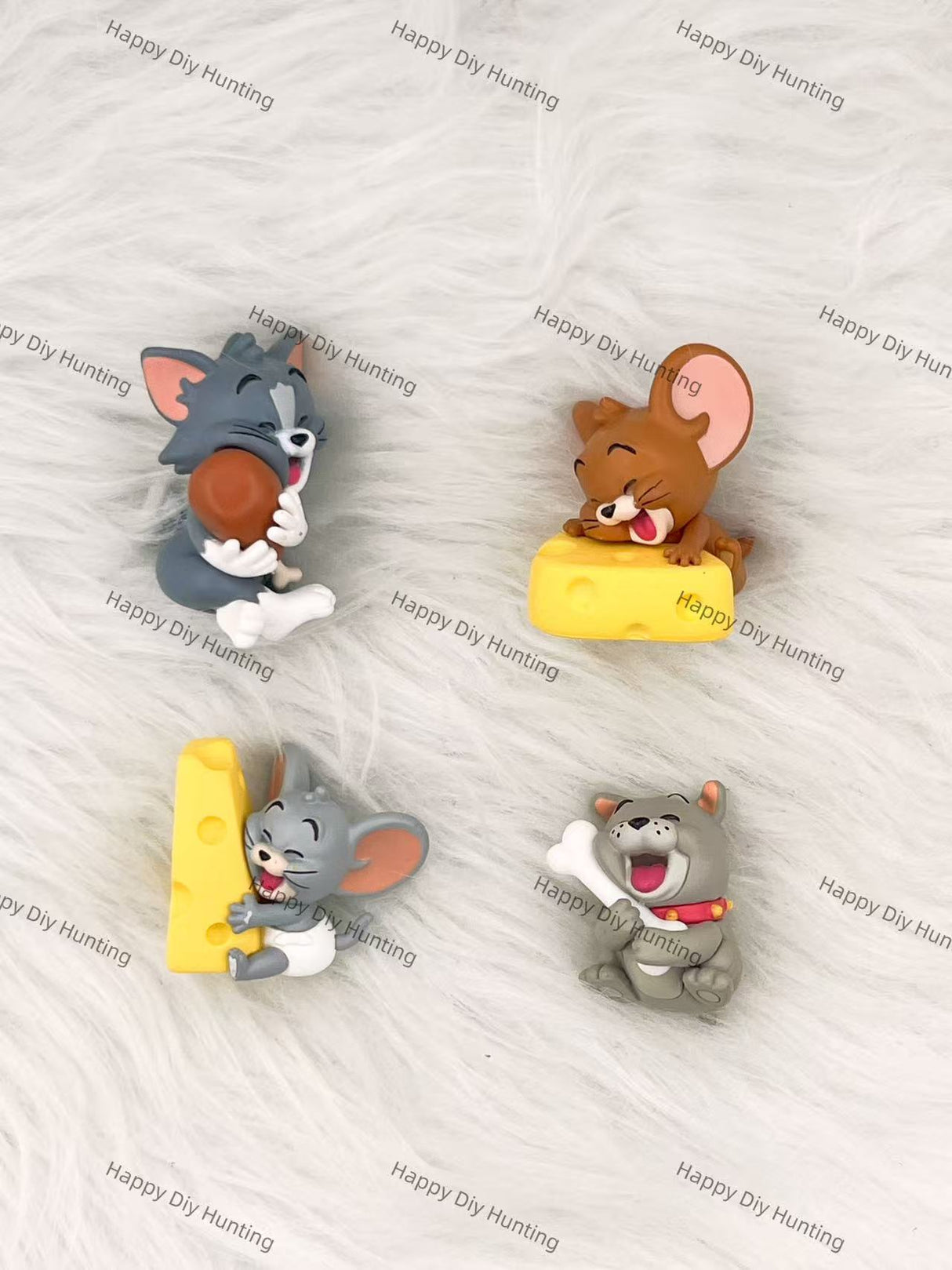 Tom and Jerry With Cheese Pen Topper(No Hole)