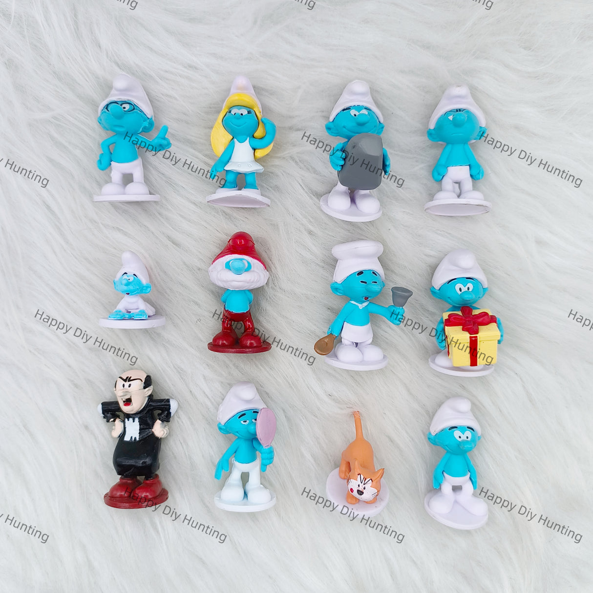 Vibrant Smurf Pen Topper