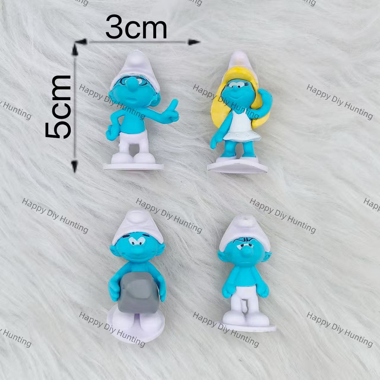 Vibrant Smurf Pen Topper