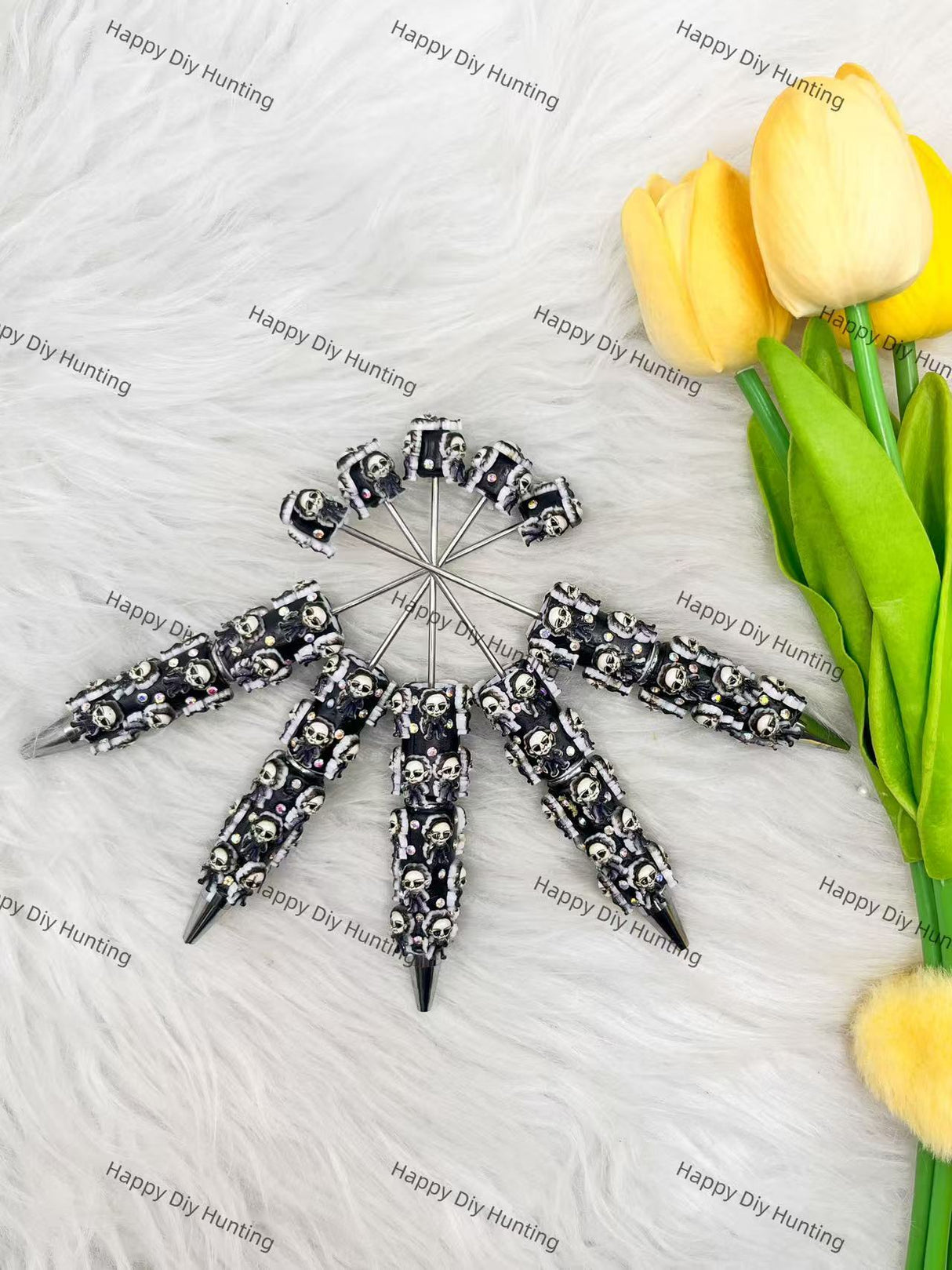 Michael Myers Beadable Pen | Premium DIY Stationery Decor Supplies