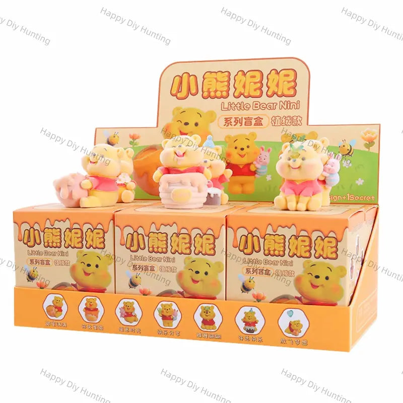 Full Box Cute Bear Figurine Pack for Craft Shop Resale