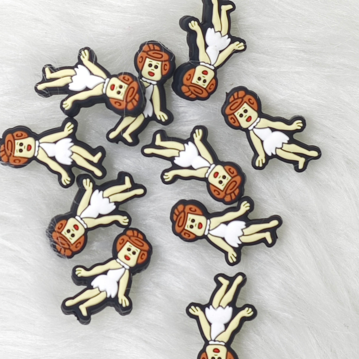 Wilma Silicone Focal Beads Wholesale