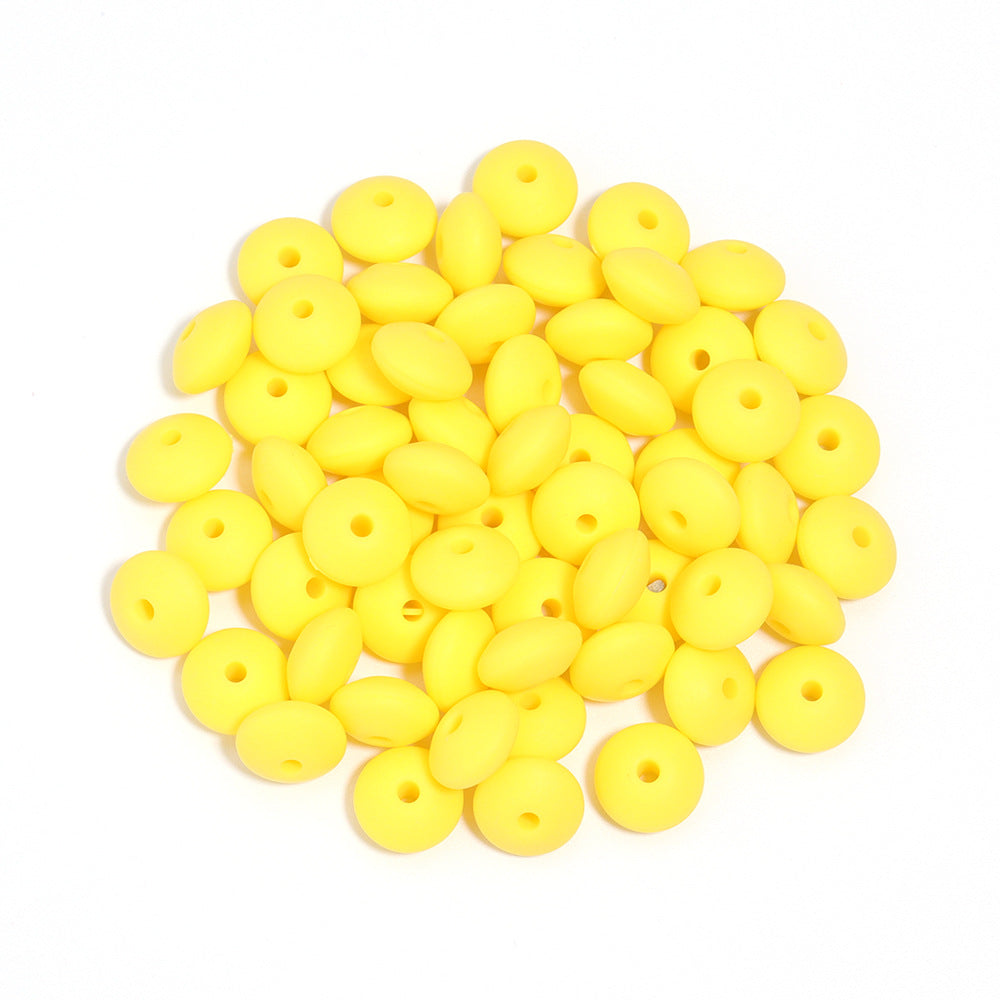 12mm Silicone Spacer Beads