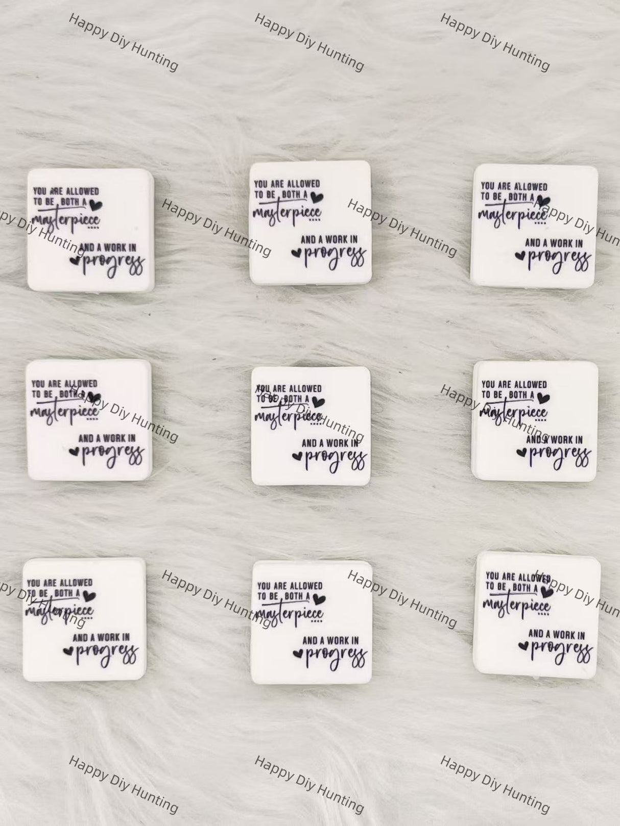 You Are Allowed To Be Both A Masterpiece And A Work In Progress Silicone Focal Beads Wholesale, silicone focal beads for pens