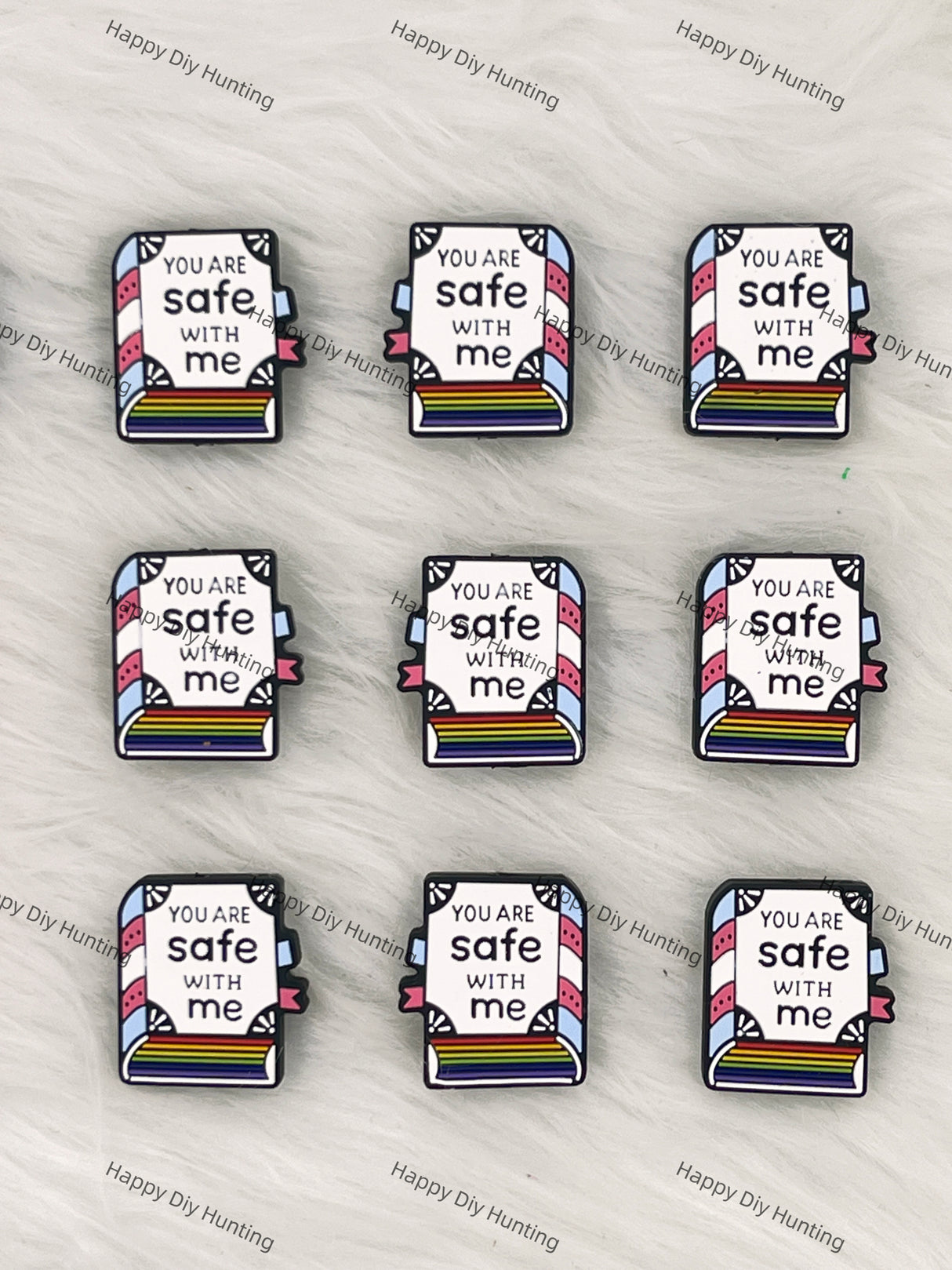 You Are Safe With Me Silicone Focal Beads Wholesale, silicone focal beads for pens